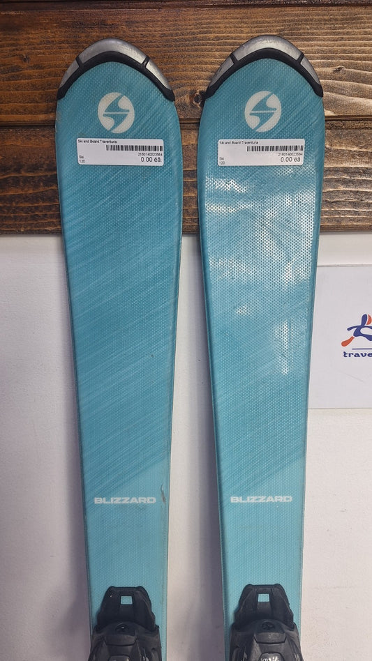 Blizzard Pearl 120 cm Skis + Marker 4.5 Bindings Winter Sport Snow