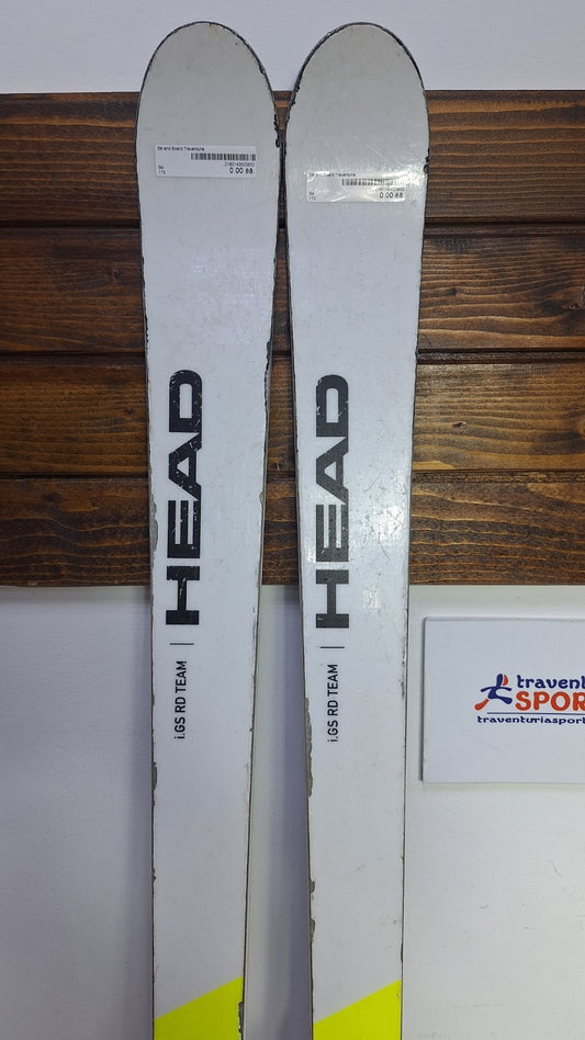 HEAD WC Rebels i.GS RD Team 173 cm Ski + HEAD FF Evo 11 Bindungen Wintersport
