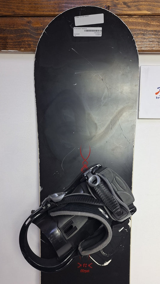 F2 Must 144 cm Snowboard + F2 M Bindings Fun Snow Winter Sport