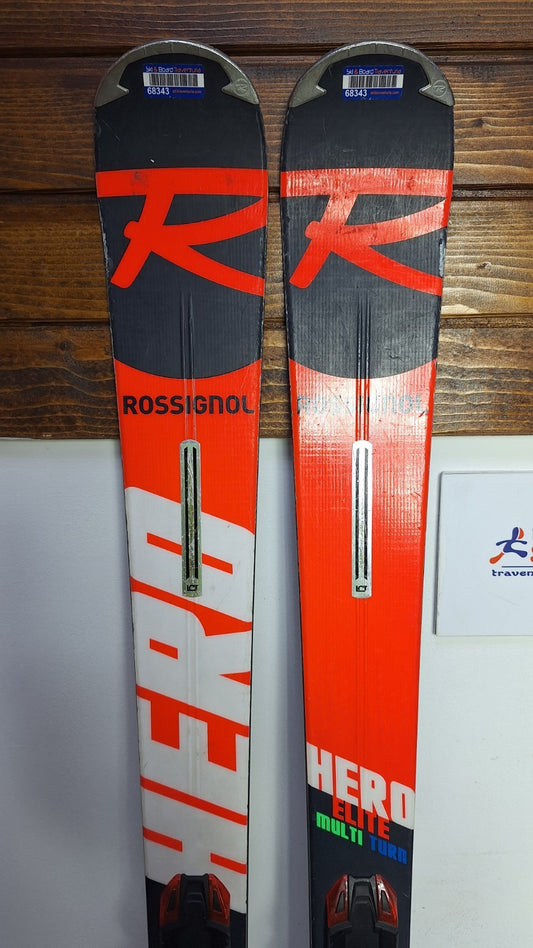 Rossignol Hero Elite MT 159 cm Ski + Look 12 Bindings Winter Fun Snow
