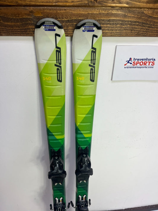 Elan Explore Pro QS 140 Ski + Elan EL 7.5 Bindungen Sport Schnee Winter