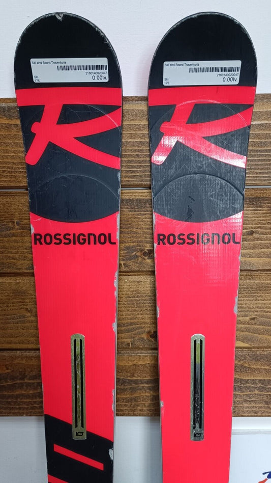 Rossignol Hero Athlete GS 175cm Ski + Look 10 Bindings Winter Sport