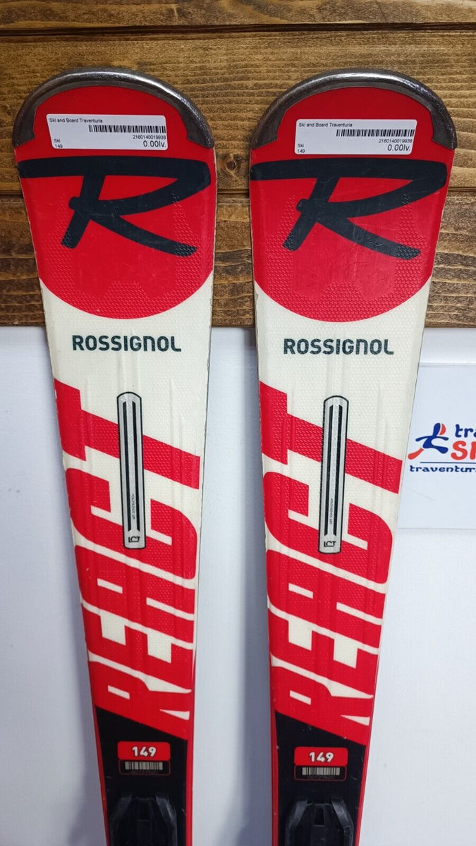 Rossignol React GT 149cm Ski + Look 10 Bindings Winter Adventure