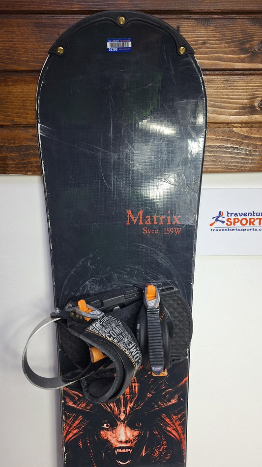 Matrix Syco 159W cm Snowboard + HEAD Rental L Bindings Winter Snow Adventure