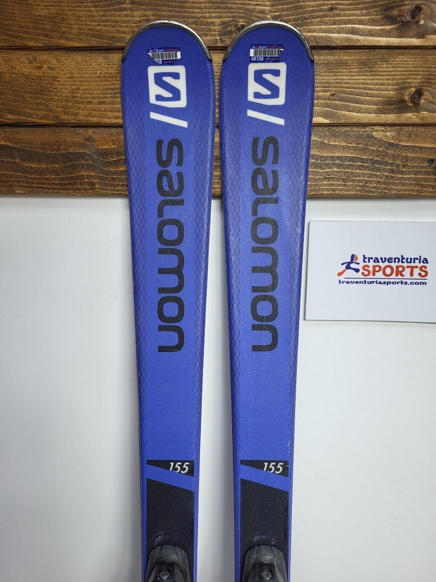 Salomon Pulse 155 cm Ski +Tyrolia 7.5 Bindings Adventure Winter