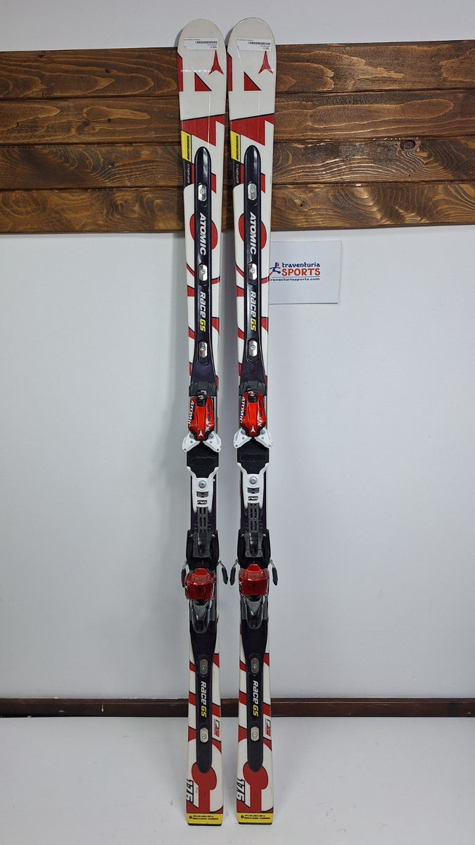 Atomic Race GS 176 cm Ski + Atomic 12 Bindings Winter Sport Fun