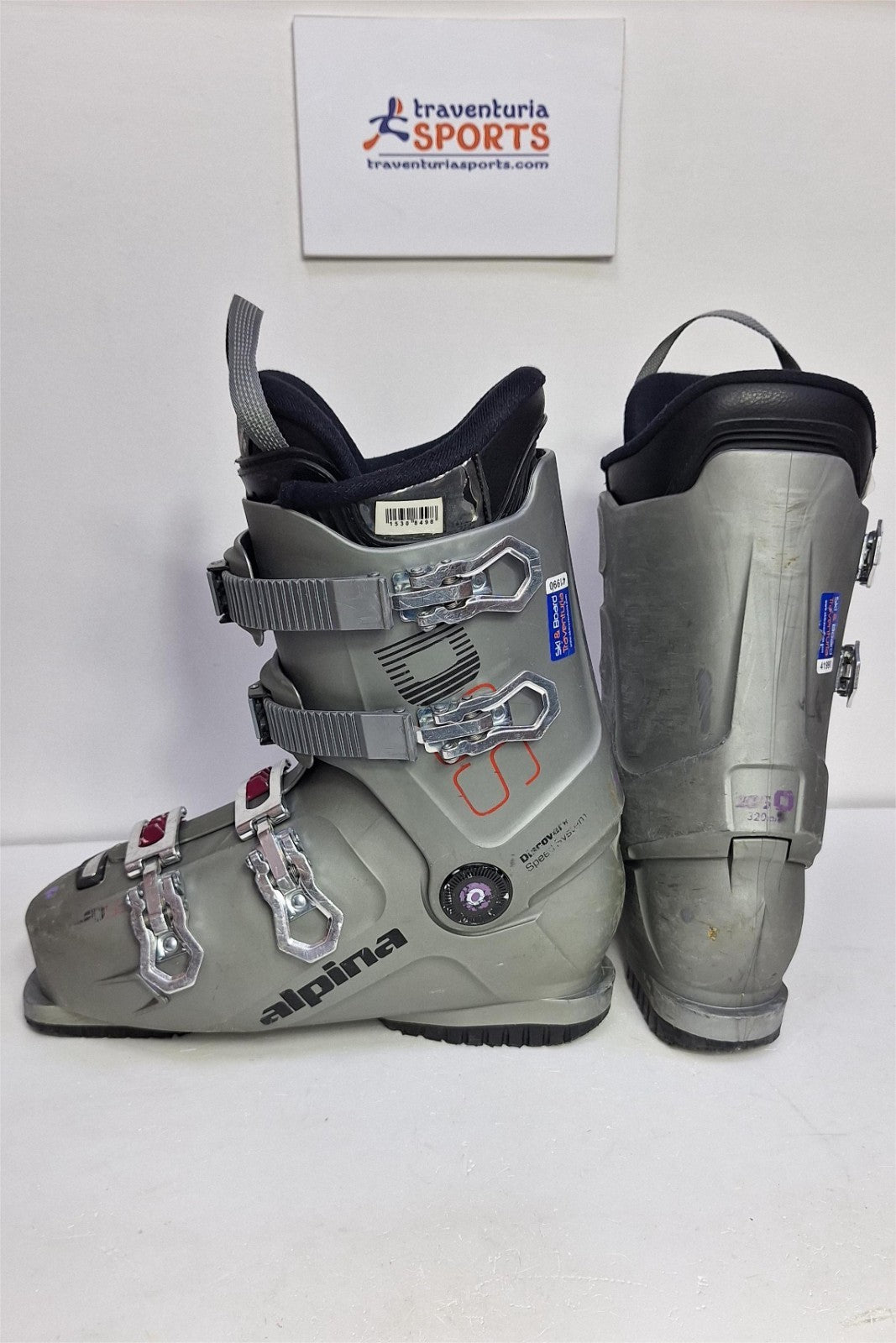 Scarponi da sci Alpina DSS RTL (EU 44 1/3; UK 10; Mondo 285) Sport Inverno Neve Outdoor