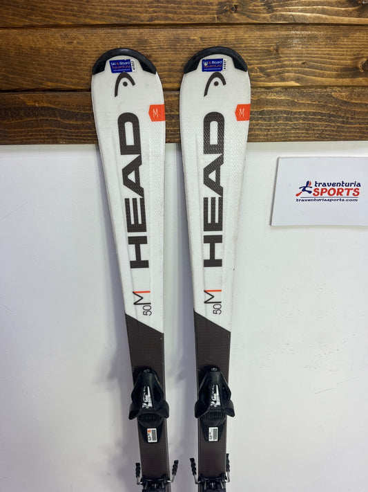 HEAD The Link 150 cm Ski + Tyrolia BYS 10 Bindungen Wintersport Schneespaß