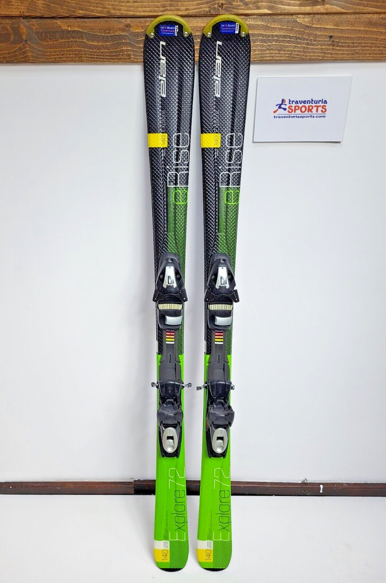 Elan eRise 140 Ski + Elan ESP 7.5 Bindings Winter Adventure