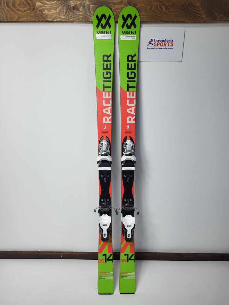 Völkl Racetiger WC GS 140 cm Ski + BRAND NEW Look 7 Bindings  FIS