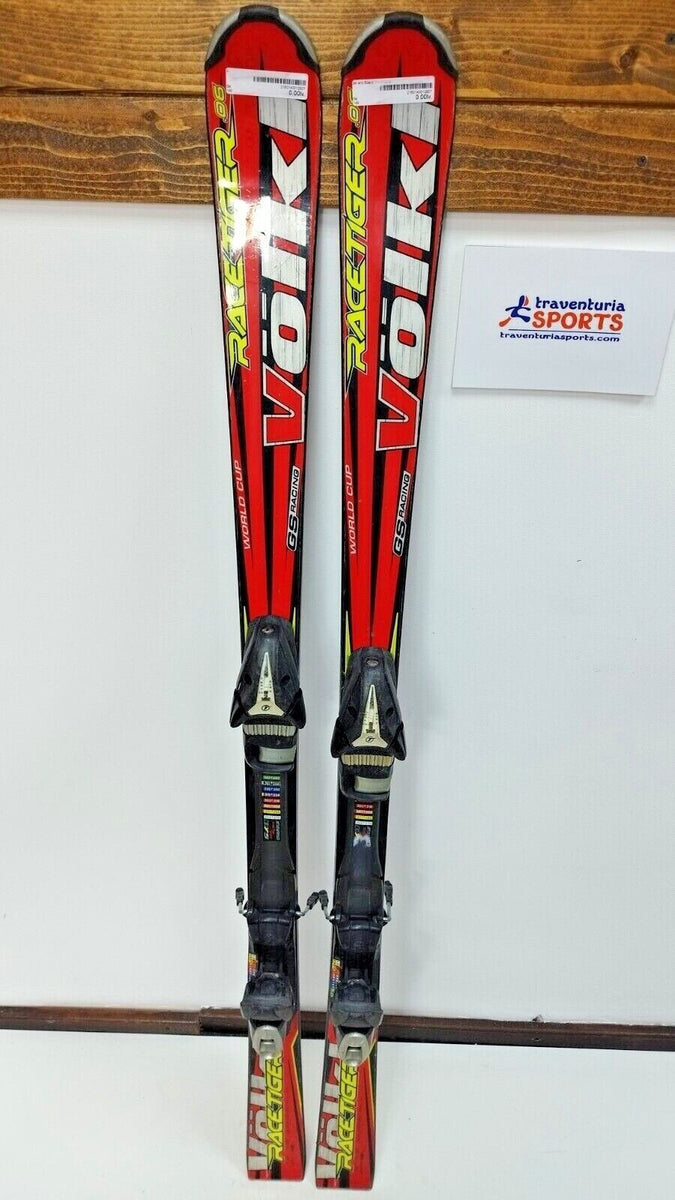 Völkl Racetiger Racing GS 149 cm Ski + Tyrolia SP 100 Bindings