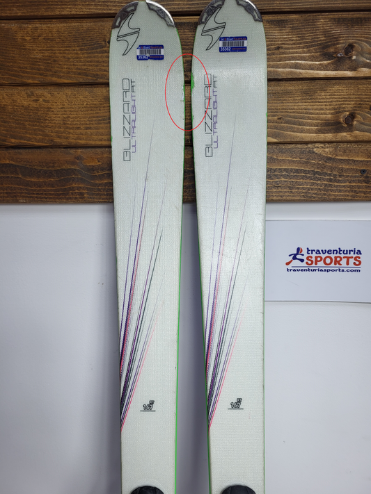 Blizzard Ultralight RT 167 cm Ski + Elan ESP 10 Bindungen – Wintersportspaß