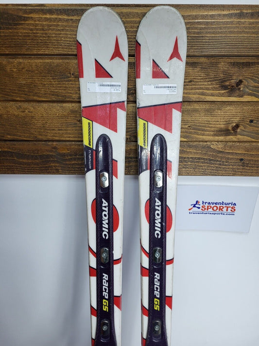 Atomic Race GS 176 cm Ski + Atomic 12 Bindungen Winter Schnee Outdoor