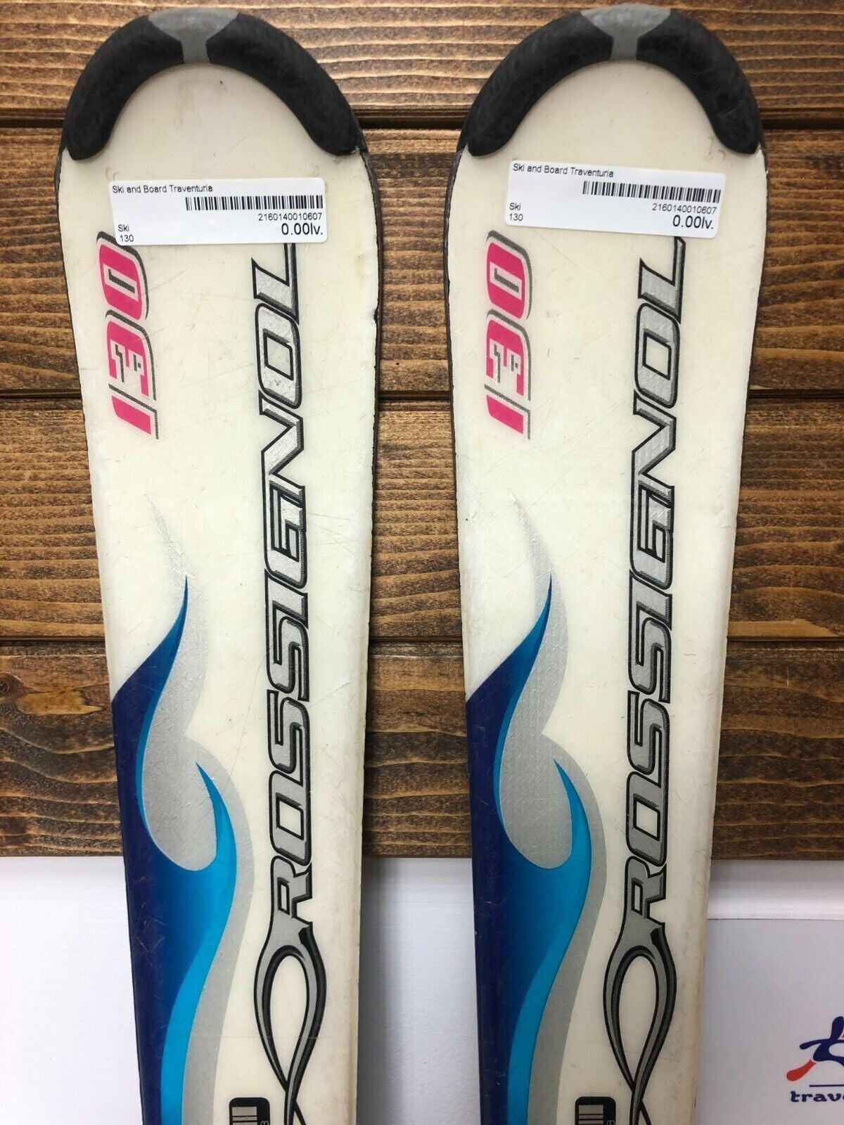 Sci Rossignol RocX 130 cm + attacchi Rossignol 7.5 Sport invernali Neve Outdoor