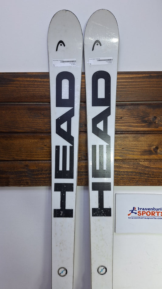 HEAD WC e-Rebels GS 186 cm Ski + HEAD PRD12 Bindungen Wintersport Schneespaß