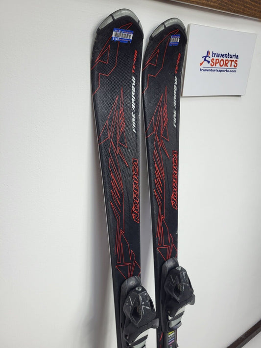 Nordica Fire Arrow TM 130 cm Ski + Elan ESP 7.5 Bindings Winter Adventure Winter