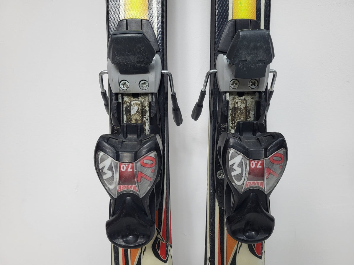Sci Völkl Racetiger GS R JR 130 cm + Attacchi Marker 7 Sport Invernali Divertimento sulla Neve