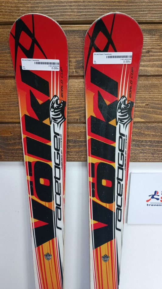 Völkl RaceTiger Racing GS 163cm Ski + Marker 12 Bindungen Wintersport