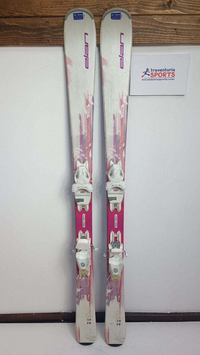 Elan Snow 146cm Ski + Elan 7.5 Bindings Winter Sport Fun