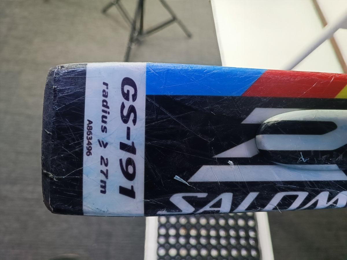 Sci Salomon Equipe 2V Race GS 191 cm + attacchi Atomic 20 Sport invernali Neve