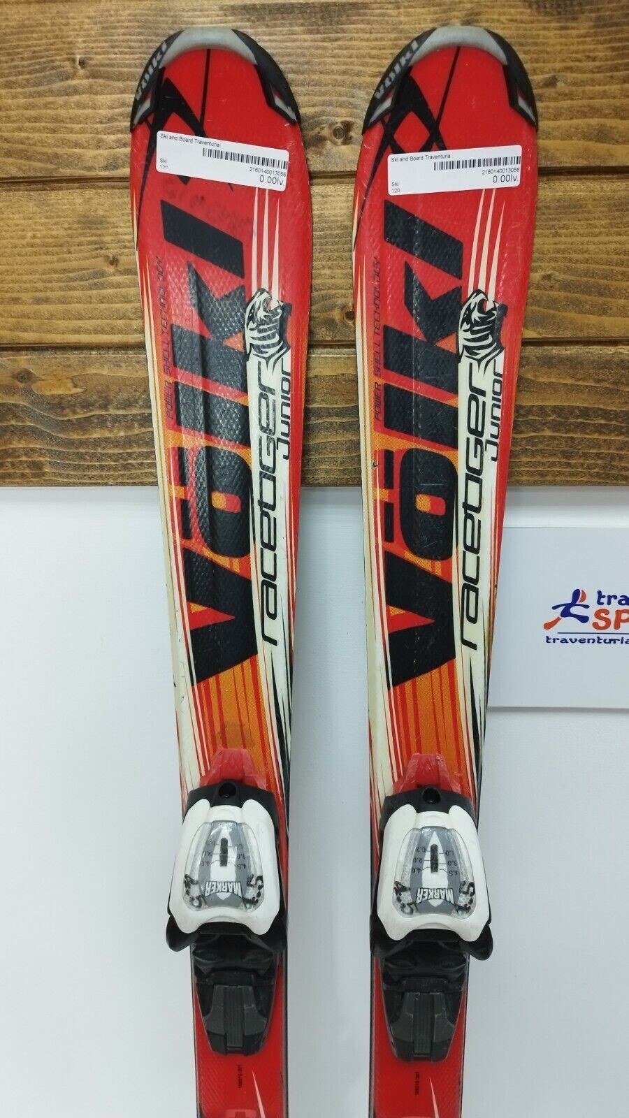 Völkl Racetiger JR GS 110 cm Ski + Marker 4.5 Bindungen Fun Snow Winter Sport