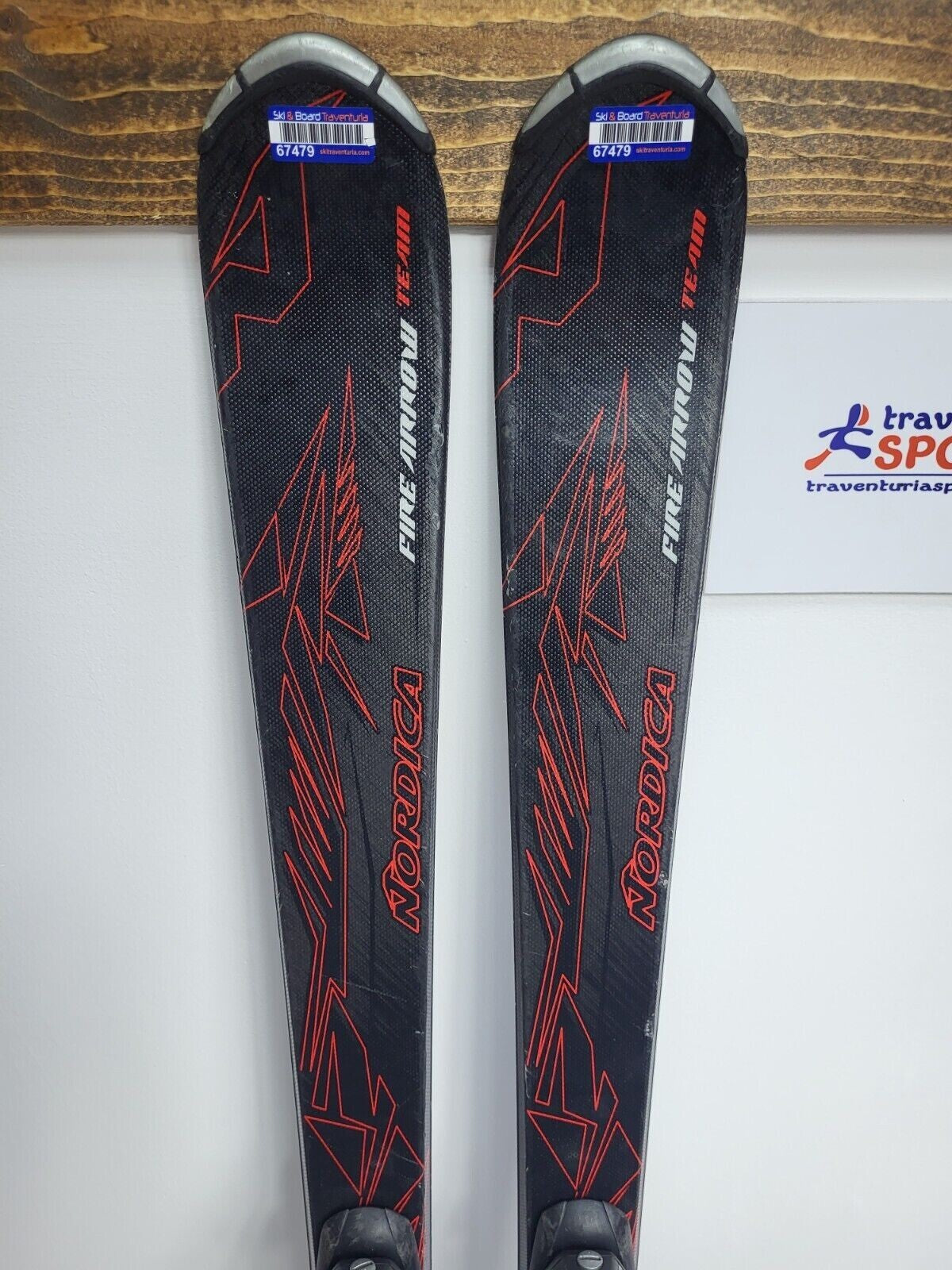 Nordica Fire Arrow™ 140 cm Ski + Elan ESP 7.5 Bindungen Wintersport