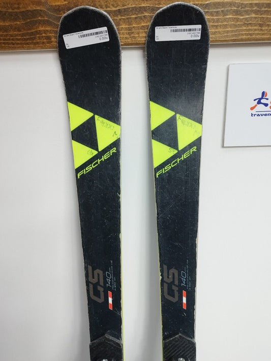 Fischer RC4 WC 140 cm Ski + Fischer 7.5 Bindungen Wintersport