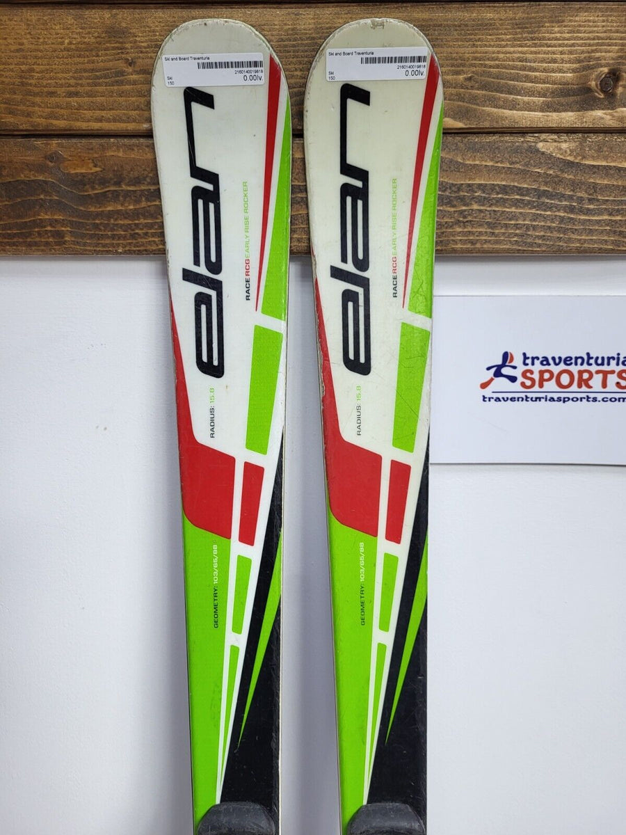 Elan Race RCG 150cm Ski + Elan 11 Bindings Winter Sport