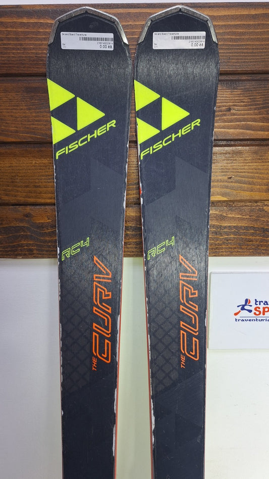 Fischer RC4 The Curv DTX 171 cm Ski + Fischer Z12 Bindungen Wintersport Schnee