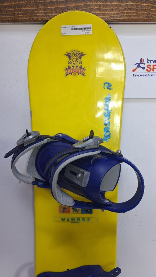 Rossignol Digger 105cm + Drake XS Bindings Sport Winter Fun All Mountain Outdoor