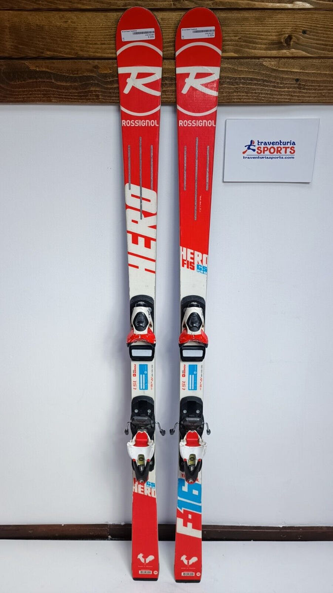 Rossignol Hero GS Pro 151cm Ski + Look 10 Bindings Winter