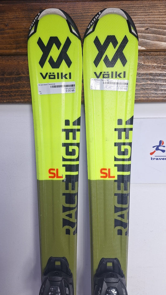 Völkl Racetiger 13 SL 120 cm Ski + Marker 4.5 Bindings Winter Sport Snow Fun