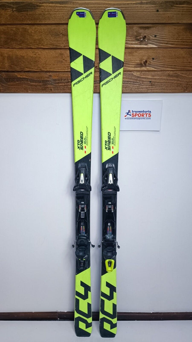 Fischer XTR RC4 Speed 165cm Ski + Fischer RS 10 Bindings Winter Sport Fun