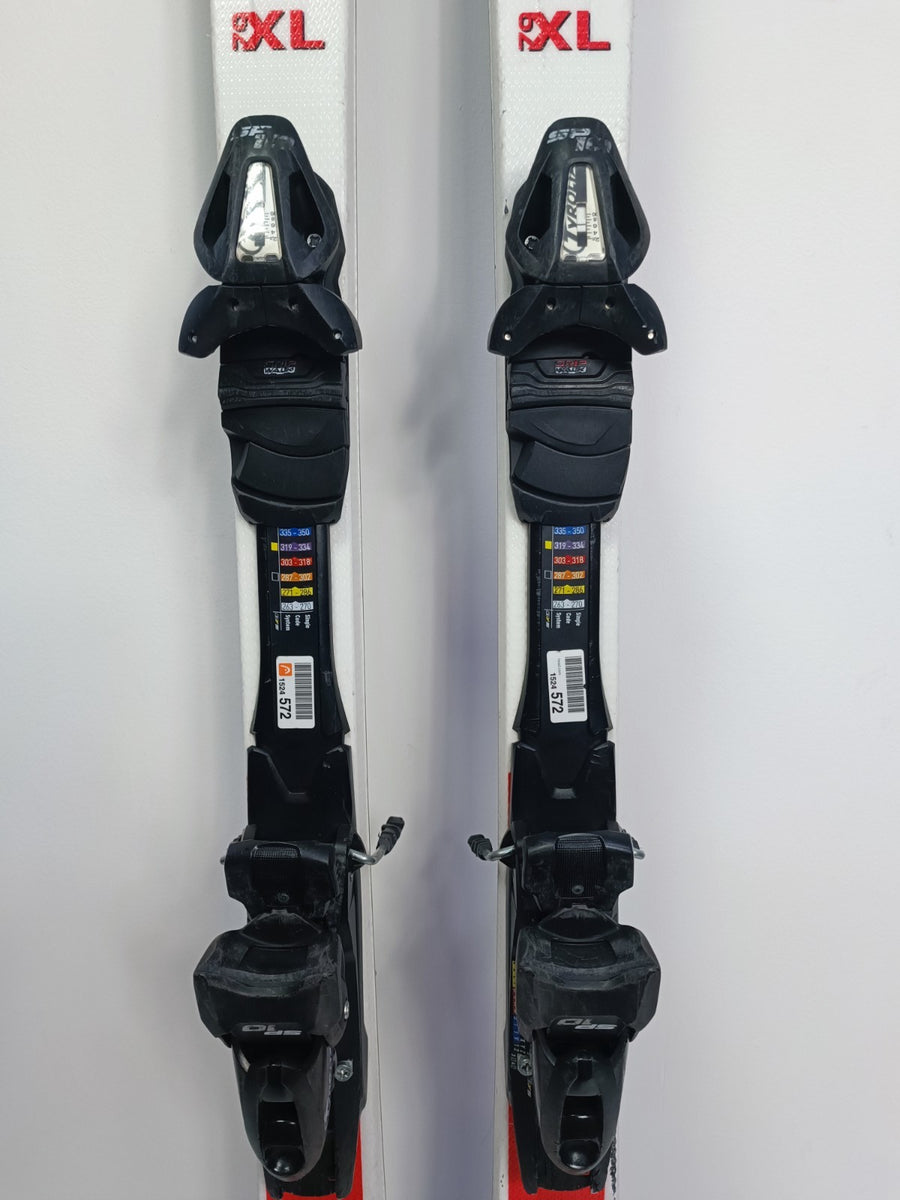 Skis HEAD The Link R Track 150 Cm + Fixations Elan ESP 10 - Ex-Location - Parfait Débutant