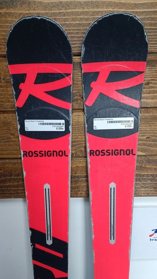 Rossignol Hero Athlete GS Pro 165cm Ski + Look 10 Bindings Winter Sport