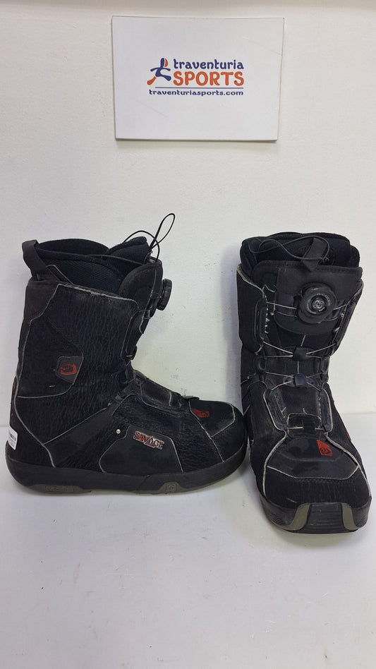 Salomon Savage Boa (Größe US 7; EU 39; Mondo 250) Wintersport Schneespaß Abenteuer