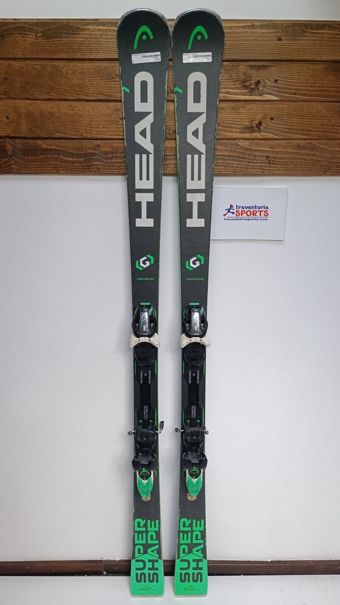 HEAD SuperShape i.Magnum 170cm Ski + HEAD 12 Bindings Winter Sport –  Traventuria Sports