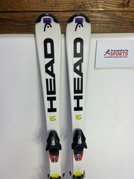 HEAD The Link R 140 cm Ski + Tyrolia BYS 10 Bindings Winter Sports Snow Fun