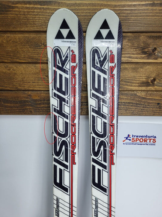 Fischer Progressor 8 170 cm Ski + Fischer 13 Bindungen Wintersport Schnee