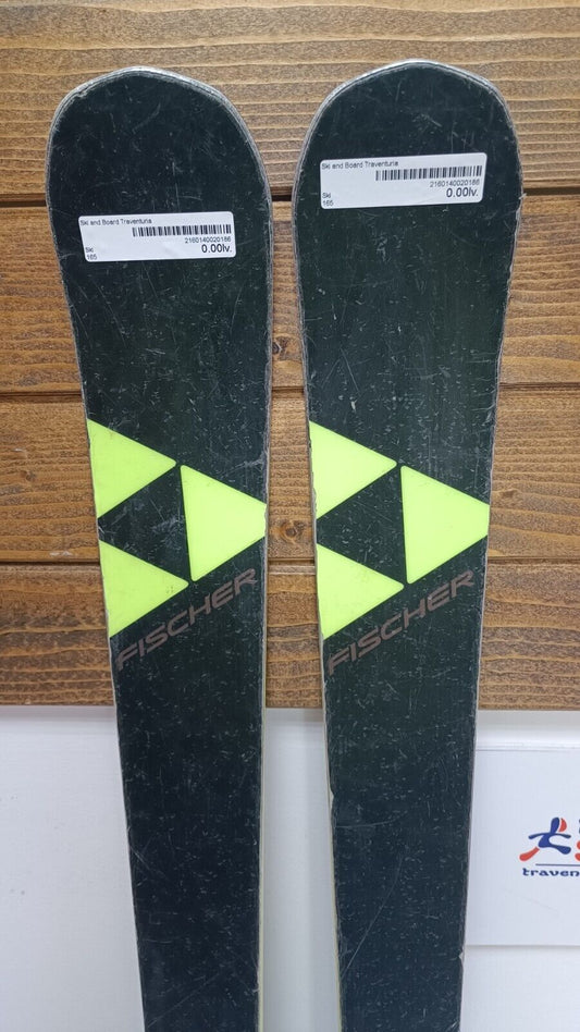 Fischer RC4 WC GS 165cm Ski + Fischer 9 Bindungen Winter Fun Snow Sport
