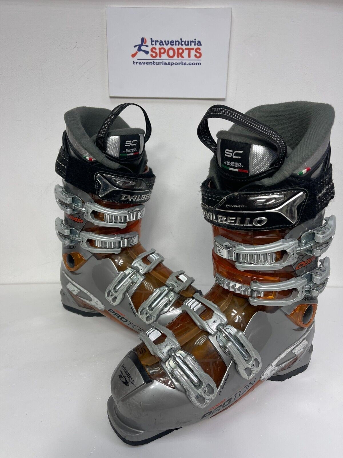 Chaussures de ski Dalbello Comp Proton 100 (EU 41 1/3; UK 7 1/2; Mondo 265) Hiver Neige