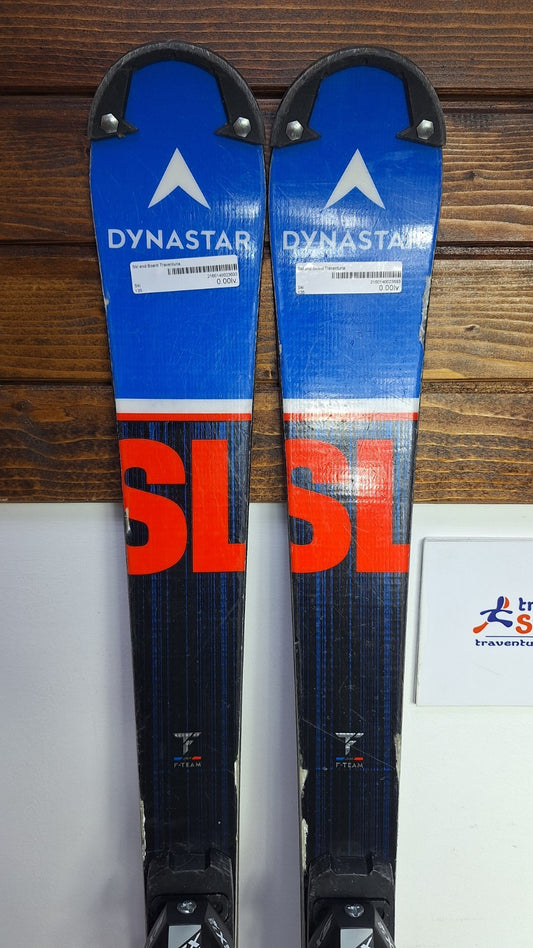 Dynastar Omeglass SL 135 cm Ski + New Tyrolia SX 7.5 Bindings Winter Sport Snow