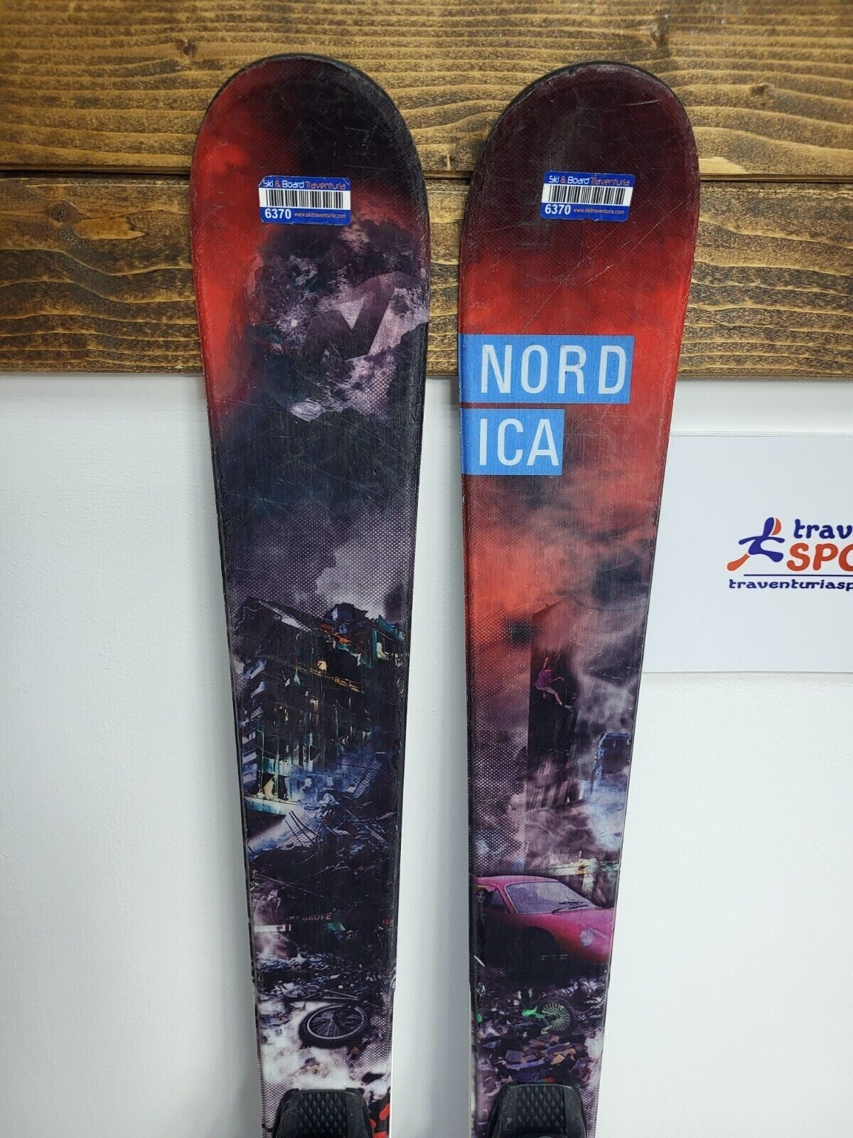 Nordica The Ace J 148 cm Ski + Elan 10 Bindings Winter Outdoor Snow