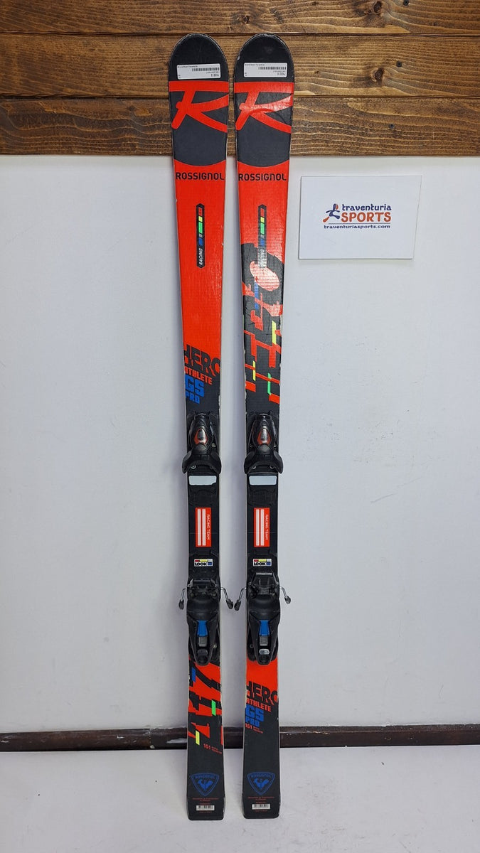 Rossignol Hero Athlete GS Pro 151 cm Ski + Look 10 Bindings