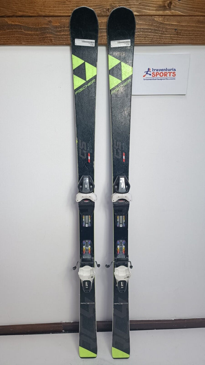 Ski Fischer RC4 GS FIS 145 cm + Fixations Fischer 9 Sports d'hiver