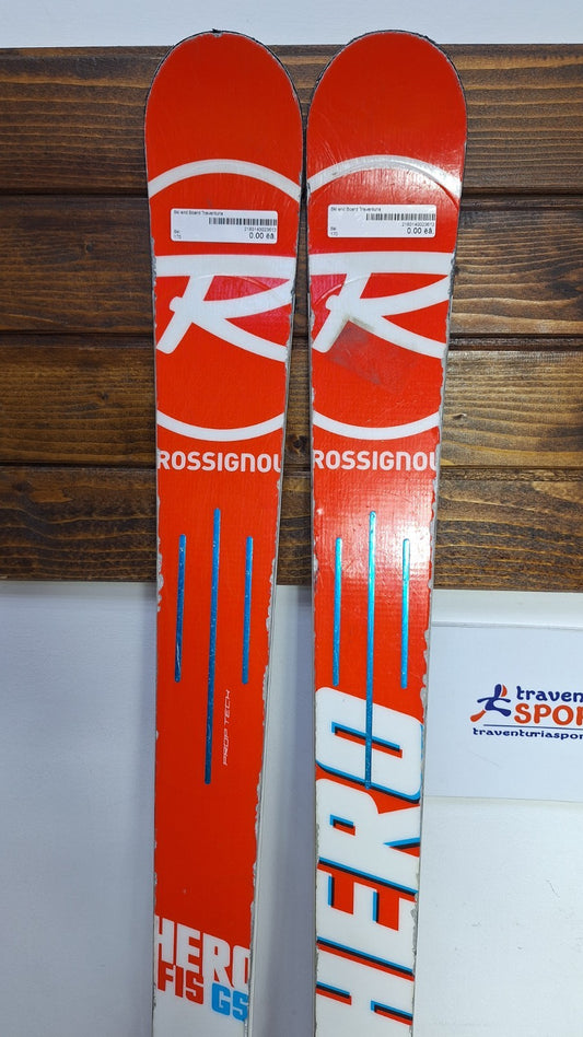 Rossignol Hero FIS GS 170 cm Ski + Look SPX12 Bindings Winter Sport Snow