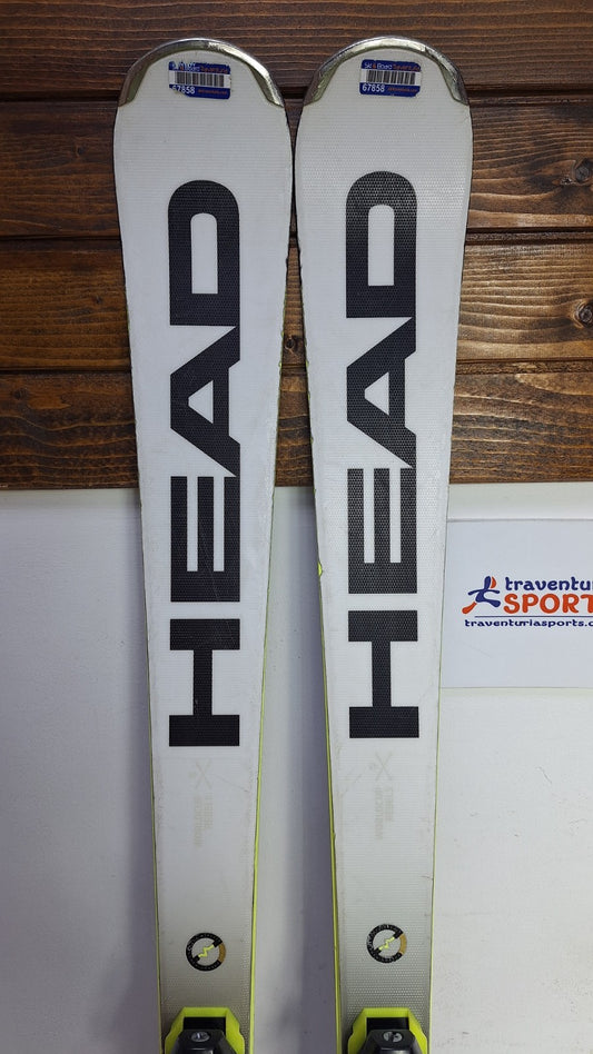 HEAD WC Rebels e-SLR 163cm Ski + HEAD PR 11 Bindings Winter Sport