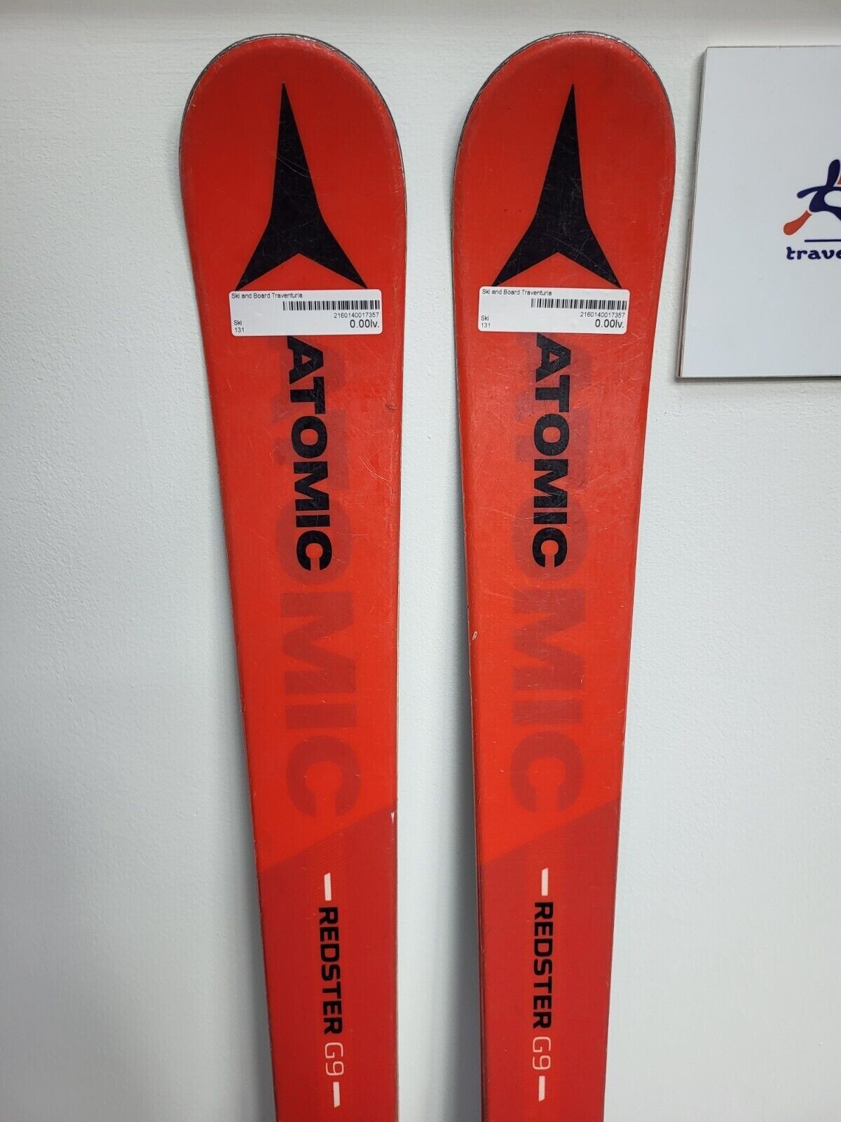 Sci Atomic Redster G9 131 cm + attacchi Atomic 7.5 Sport invernali all'aperto