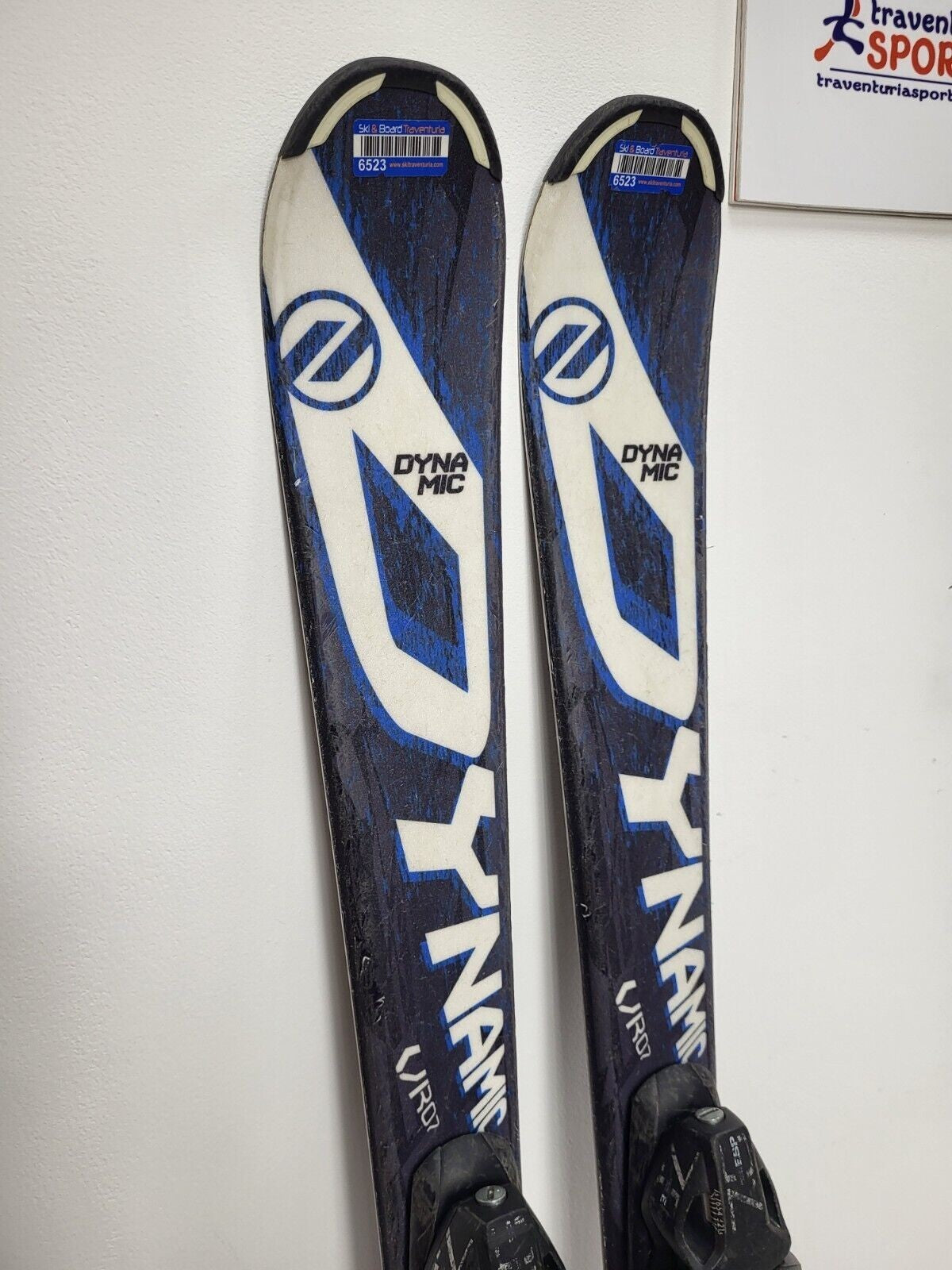 Dynamic VR 07 120 cm Ski + Elan ESP 7.5 Bindings Adventure Slope Winter