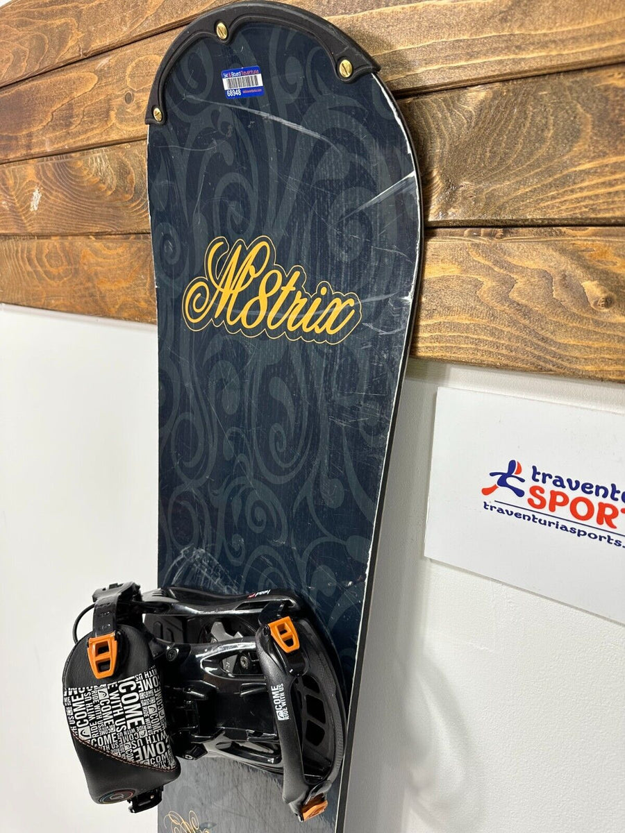 Matrix Escape 158 cm Snowboard + HEAD NX Size L Bindings Adventure Winter